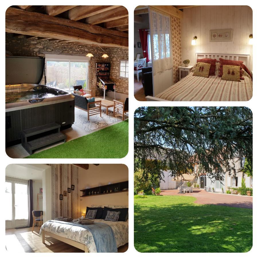 Le Grand Cedre Spa Et Sauna Interieur Piscine Marolles  外观 照片