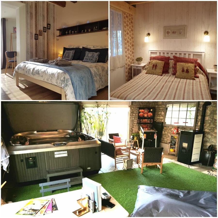Le Grand Cedre Spa Et Sauna Interieur Piscine Marolles  外观 照片