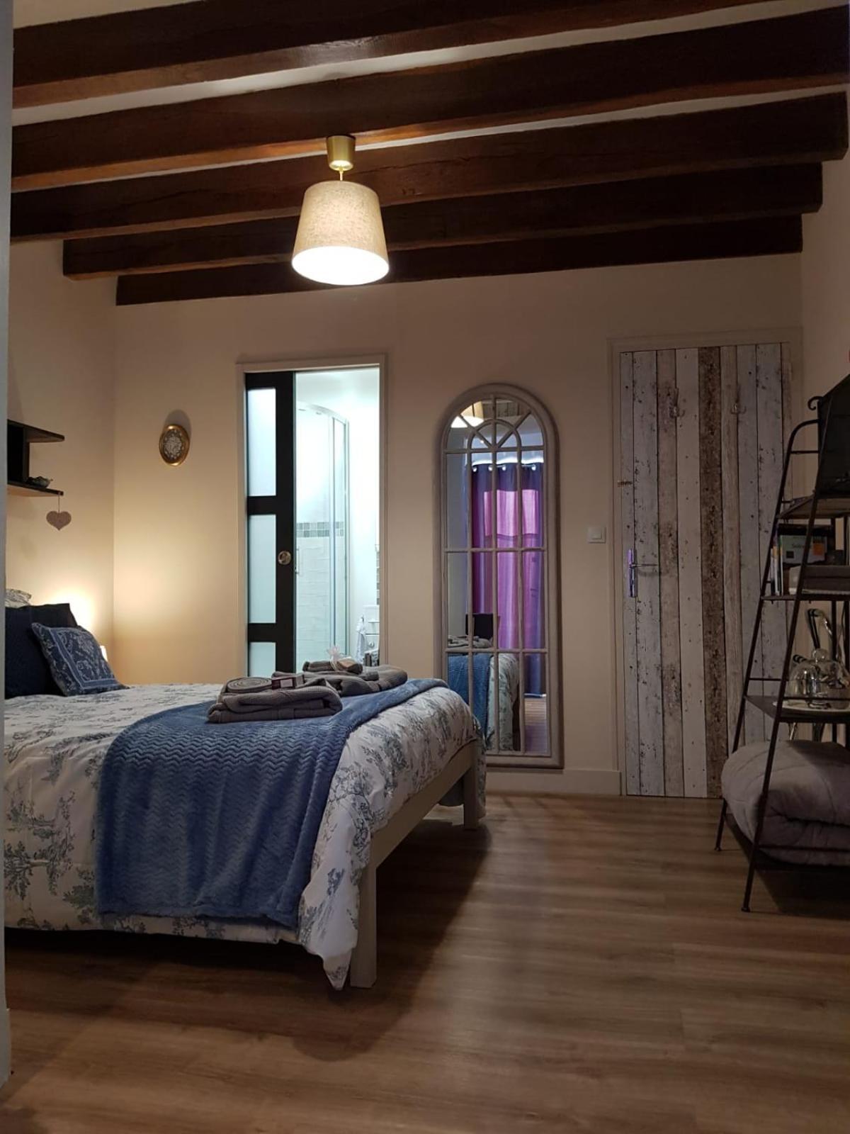 Le Grand Cedre Spa Et Sauna Interieur Piscine Marolles  客房 照片